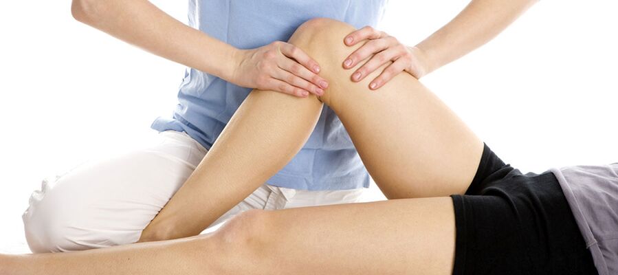 Procédure de massage pour l'arthrose de l'articulation du genou