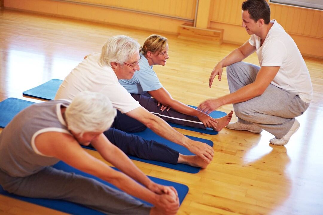 Exercices thérapeutiques pour l'ostéochondrose de la colonne vertébrale